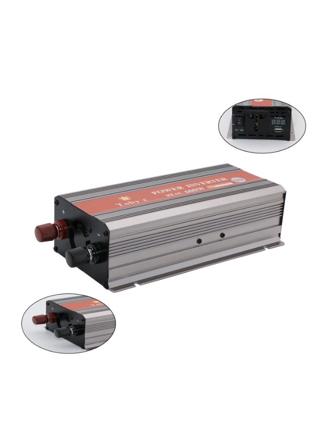 Toby's 600W Power Inverter DC 12V to AC 220V Auto Voltage Converter - INVERTER 600 - Image 4