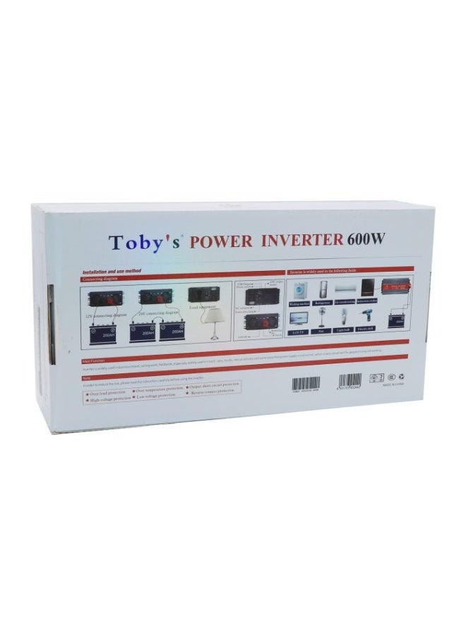 Toby's 600W Power Inverter DC 12V to AC 220V Auto Voltage Converter - INVERTER 600 - Image 5