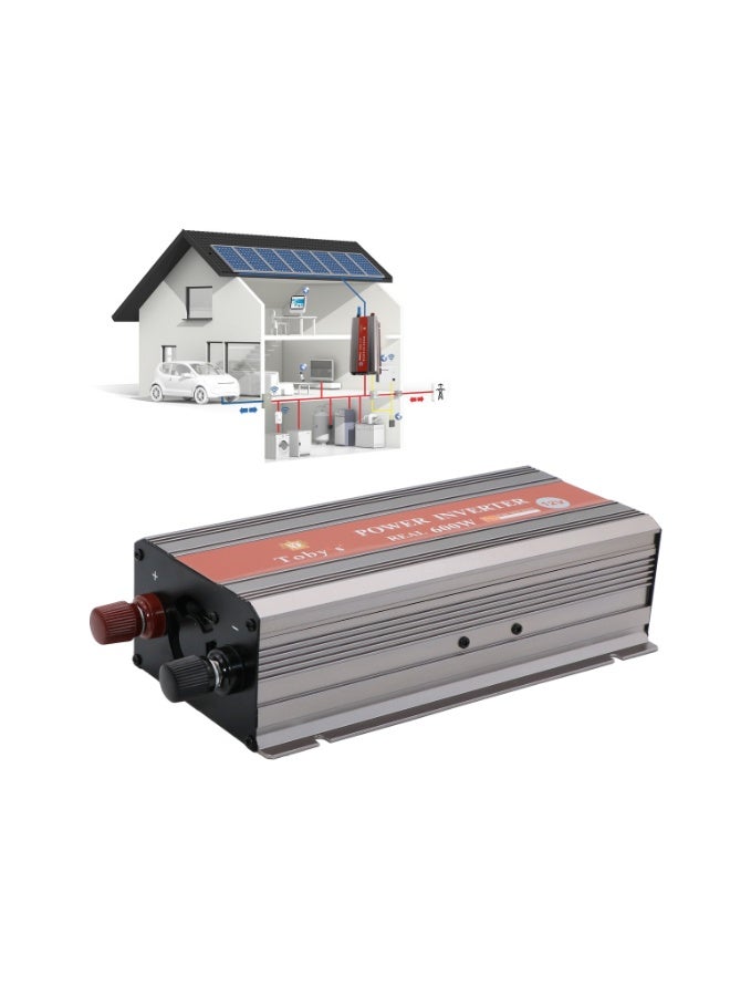Toby's 600W Power Inverter DC 12V to AC 220V Auto Voltage Converter - INVERTER 600 - Image 3