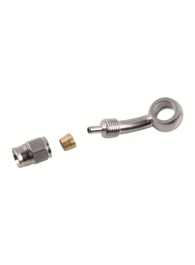 Stainless Steel Banjo Fitting 28 Degree AN3 2Pcs For Motorcycle Hydraulic Oil Hose Line - Image 3