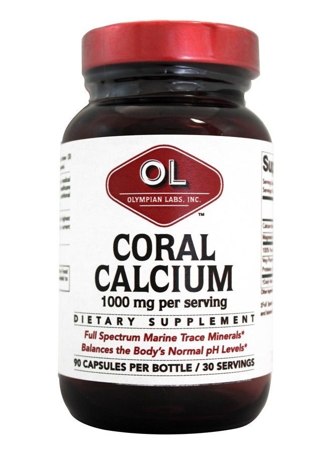 Olympian Labs OLYMPIAN LABS Coral Calcium 1Gr/Serving, 0.5 Pounds  - Image 1