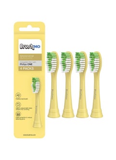 Replacement Toothbrush Heads Compatible With Philips Sonicare One Toothbrush For Hy1100 Mango Bh102202 Brush Head (Mango) 4 Pack - pzsku/ZEE141F9A85103B567448Z/45/_/1707974392/a2927059-7e53-4776-b4b6-40bd6279e9dd