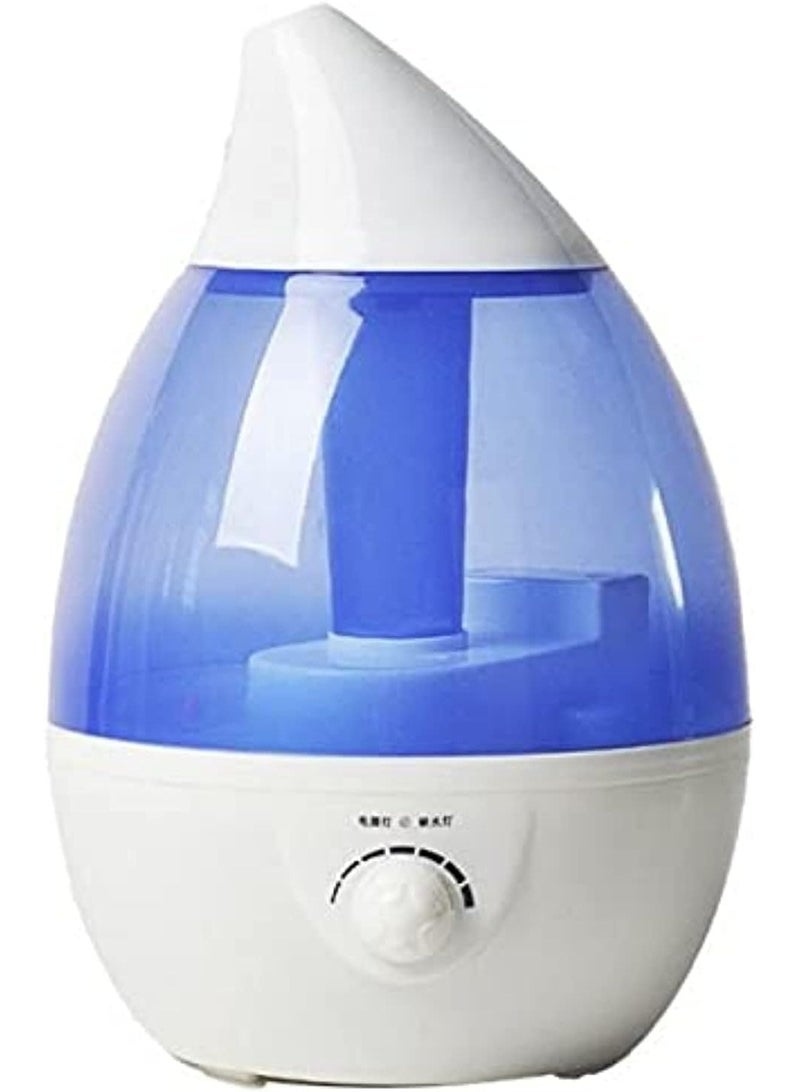Denx Water droplet design air humidifier with a capacity of 3 liters, with adjustable rotation to purify and humidify the air. - Image 2