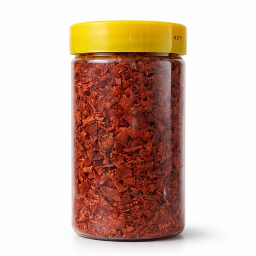 RDK® Natural Red (Lal) Sandalwood Chips Scraps Lal Chandan Lakdi Flakes Raktchandan Chilka Hawan Samagri for Healing Meditation, Protection Incense, Spiritual Supplies - 50 Gram - Image 1