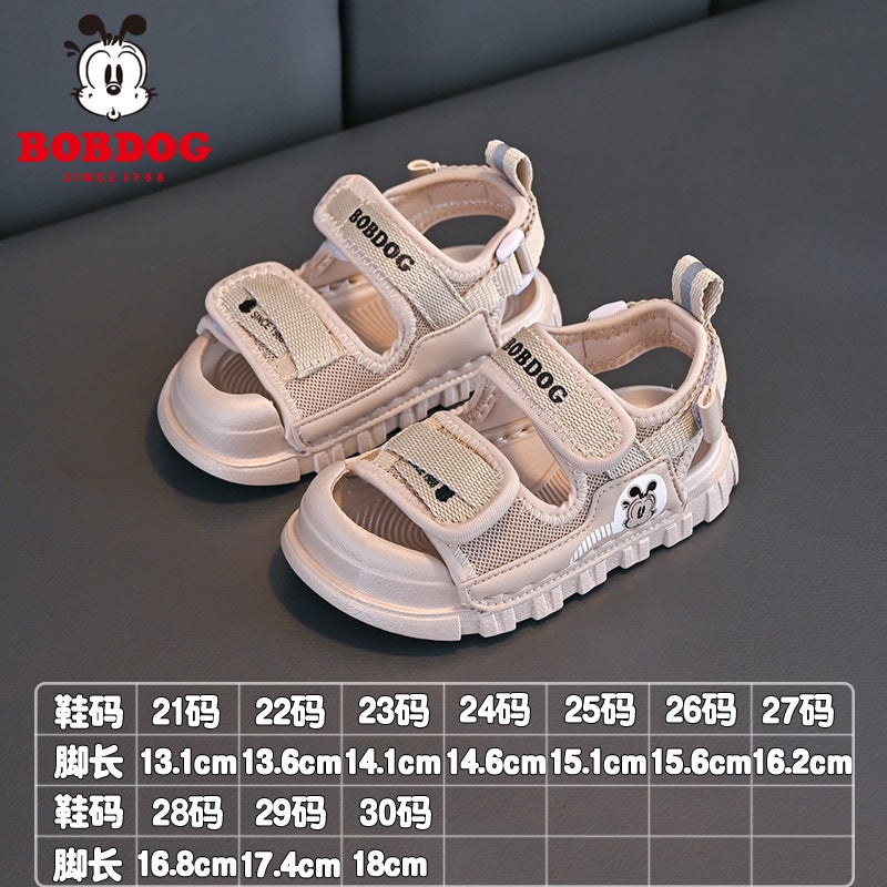 Babu Bean Children'S Shoes Men'S Baby'S Shoes Summer Lightweight Sandals Soft Sole Non-Slip Children'S Fit Shoes Breathable Toddler Shoes - Image 1