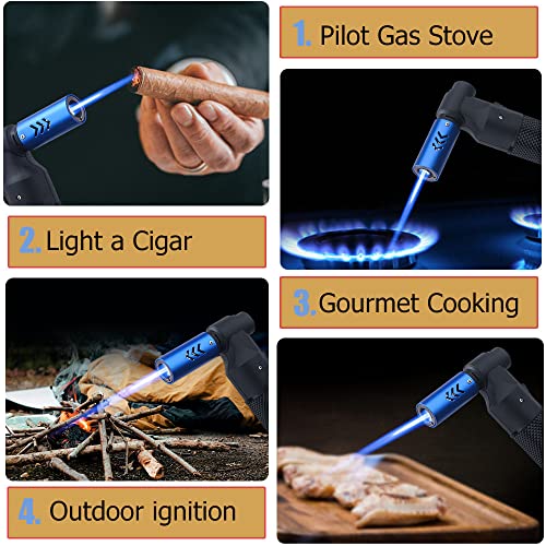 HONEST Lighter Butane refillable lighters Shipped without gas (Black) - Image 4