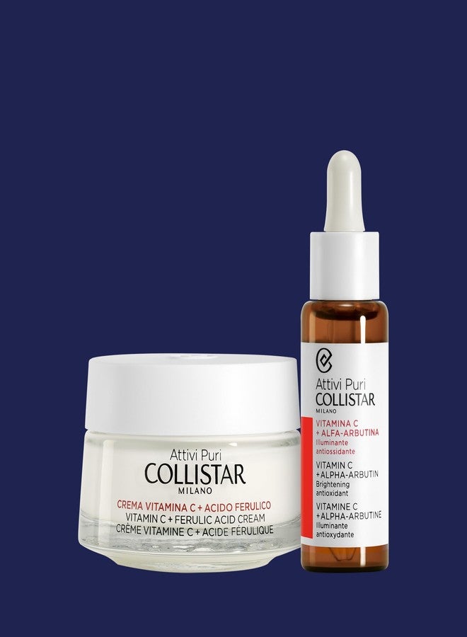 Collistar Attivi Puri Vitamin C Serum + Alpha Arbutin Face Drops for Anti-Ageing Moisturising Effect, Also for Sensitive Skin, Free from Silicone, Alcohol and Dyes 30 ml - Image 4