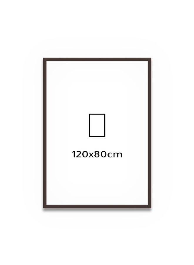 Marktna Decorative Wall Art Painting 120X80Cm With A Horse Design Gold Frame And A Transparent Acrylic Layer 0.5Kg - Image 4