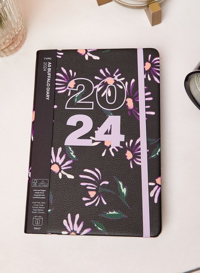 تايبو مخطط زهور لعام  جدول أعمال يومي - Image 1