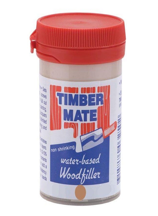 Timbermate American Cherry/Brush Box Hardwood Wood Filler 8Oz Jar - Image 1