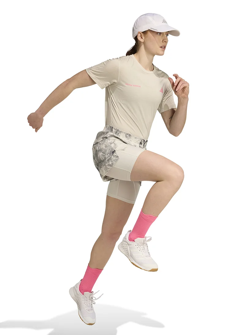Adidas 2In1 Own The Run Spray Dye Shorts