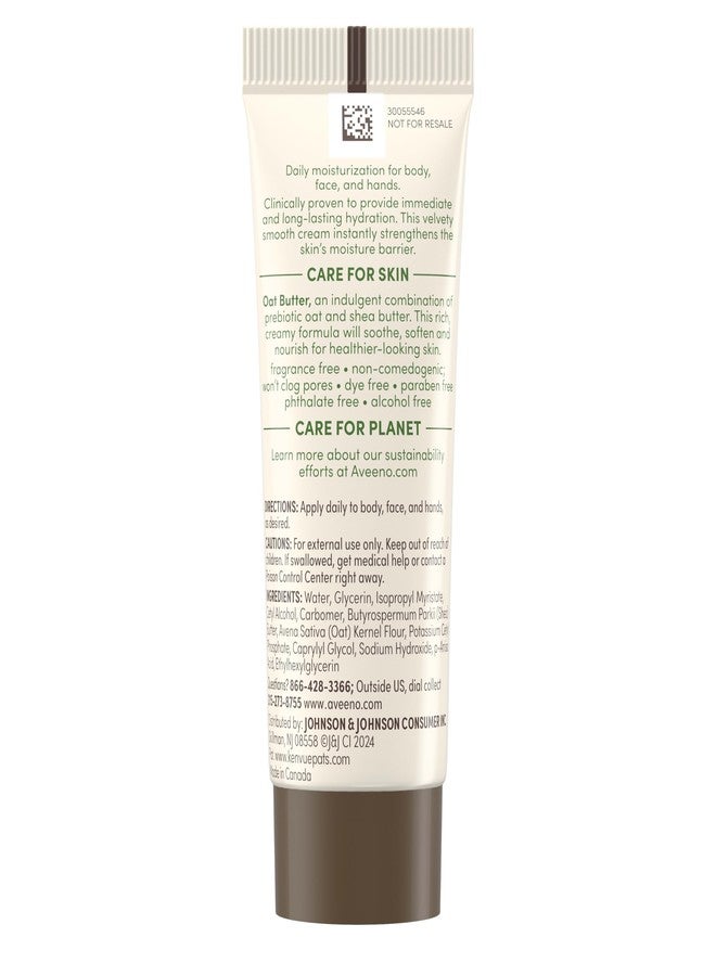 Aveeno Skincare Bundle, Positively Radiant Daily SPF 30 Facial Sunscreen Moisturizer + Soy, 2.3 fl. oz, & Travel Size Daily Moisturizing Cream for Body, Face, & Hands, 0.8 oz, Two Pack, 2 Items - Image 5