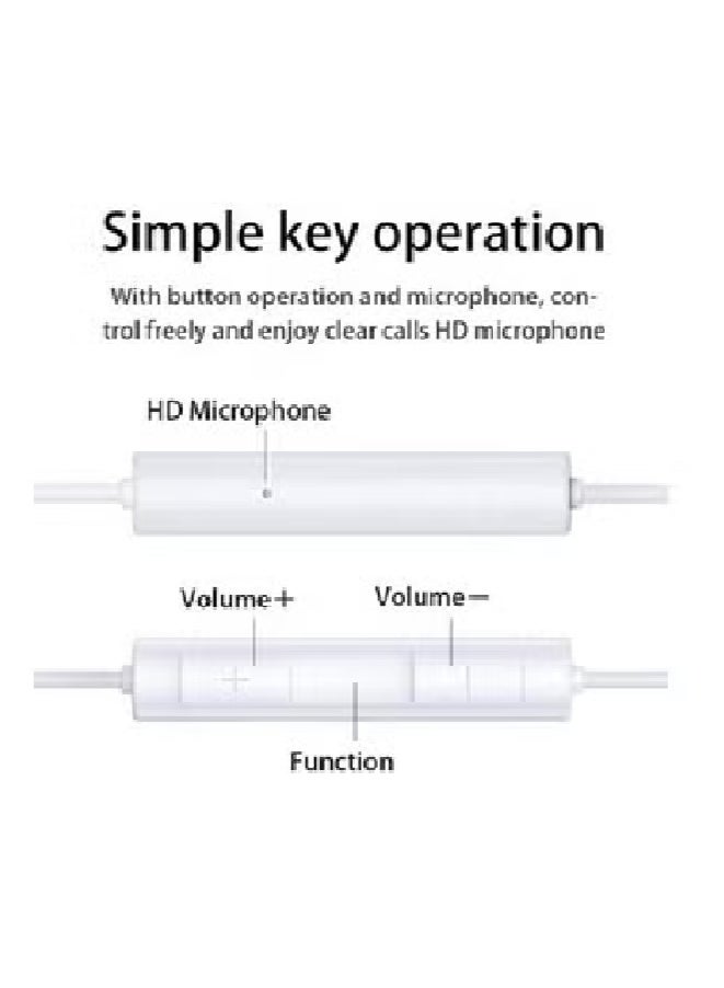 tenplus TENPLUS Original Classic Headset Compatible with iPhone 15 and All Type-C Devices, Featuring Volume Control Buttons - Image 2