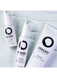 PRIORI Skincare Eye Serum With Aha Lactic Acid Caffeine Vitamin C E A Firming Depuffing Eye Gel For Dark Circles And Wrinkles Fragrance Free Dermatologist Tested 0.5 Fl Oz  - Image 5