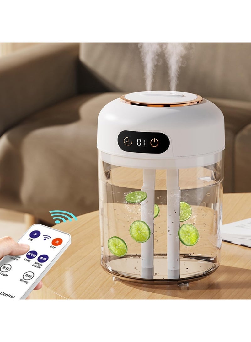 general Humidifier, bedroom 4.5-liter air humidifier, humidifier with timer auto shut-off, sleep mode, adjustable mist and night light - Image 1
