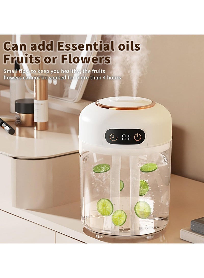 general Humidifier, bedroom 4.5-liter air humidifier, humidifier with timer auto shut-off, sleep mode, adjustable mist and night light - Image 5