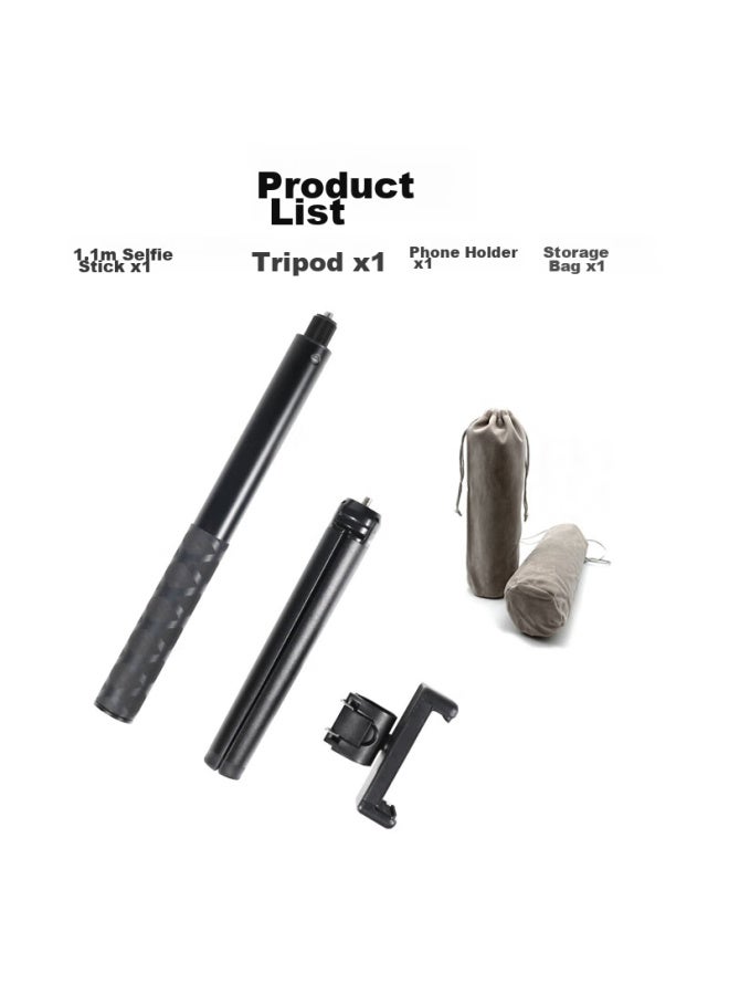 Odd Leaves Qiyeh Selfie Stick Tripod Stand Compatible With Dji Pocket 3 Gimbal, Camera, Osmo Accessories, Pocket 2 Extension Rod, Phone Clamp, And Lengthening - Image 4