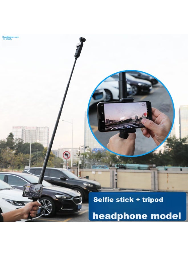 Odd Leaves Qiyeh Selfie Stick Tripod Stand Compatible With Dji Pocket 3 Gimbal, Camera, Osmo Accessories, Pocket 2 Extension Rod, Phone Clamp, And Lengthening - Image 1