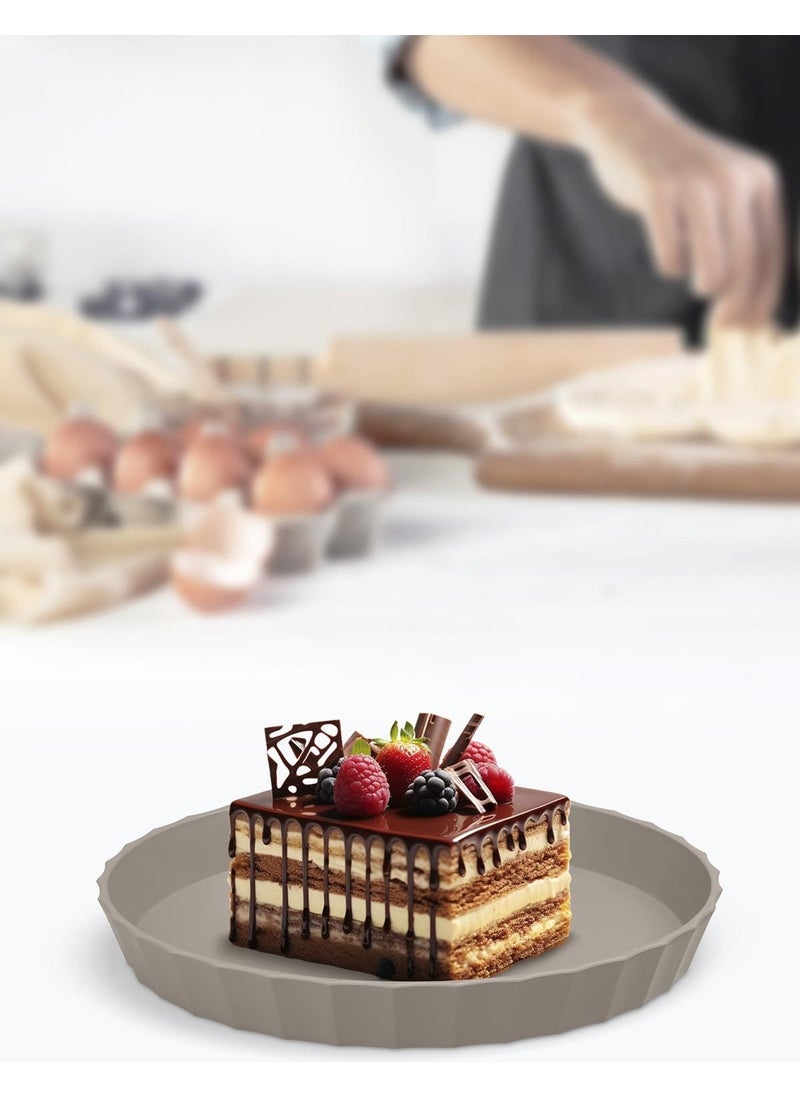 ‎okyanus Home Ocean Home Coliseum 4-Piece Cake Plate  - Image 5