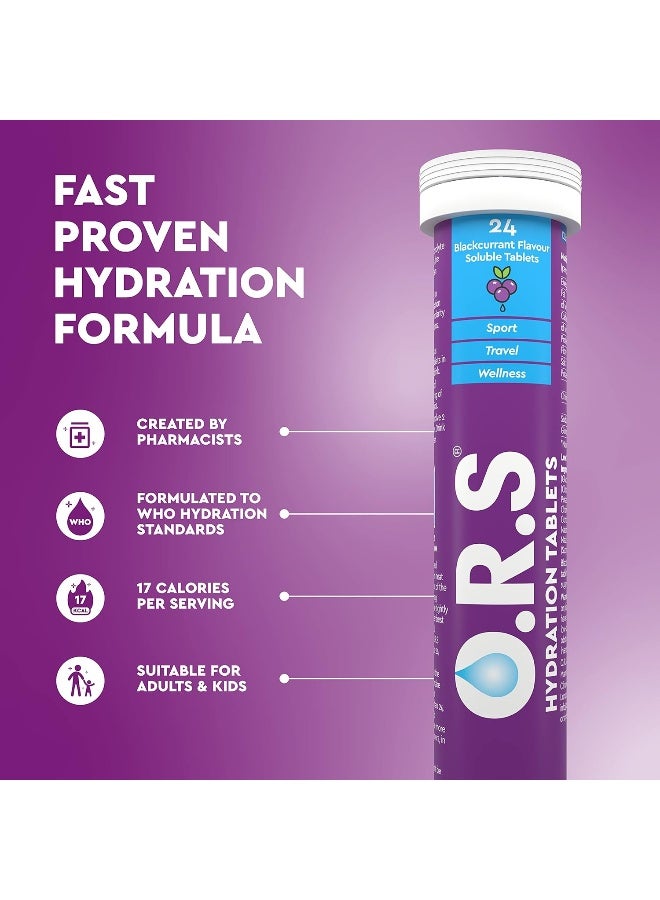 O.R.S Originals Hydration Bundle 1 Tube Of Black Currant + 1 Tube Of Lemon - Image 2