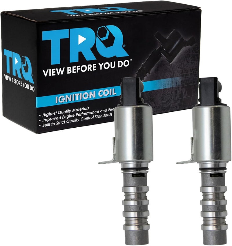 TRQ Engine Variable Valve Timing Control Solenoid Intake Pair for Mazda 6 and CX-9 - Image 1