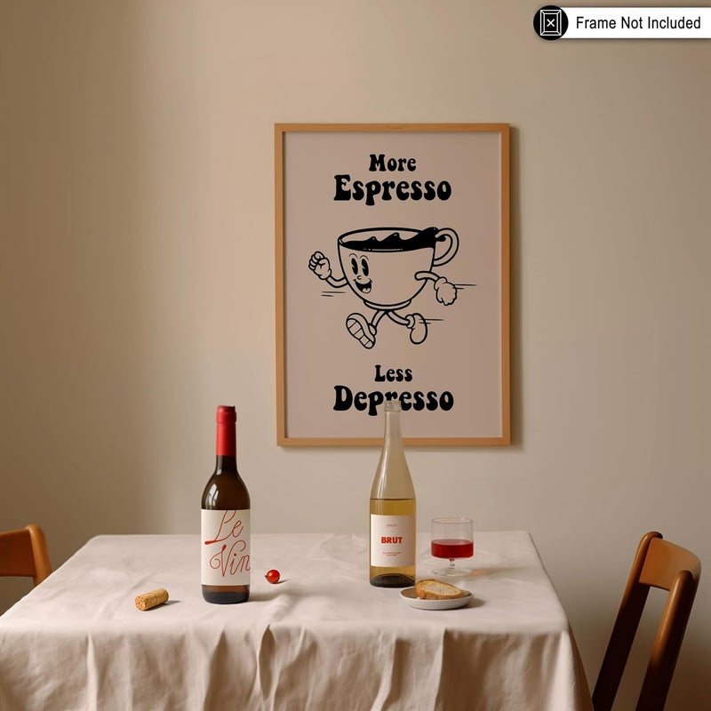 Poster Master More Espresso Less Depresso Poster - Image 3