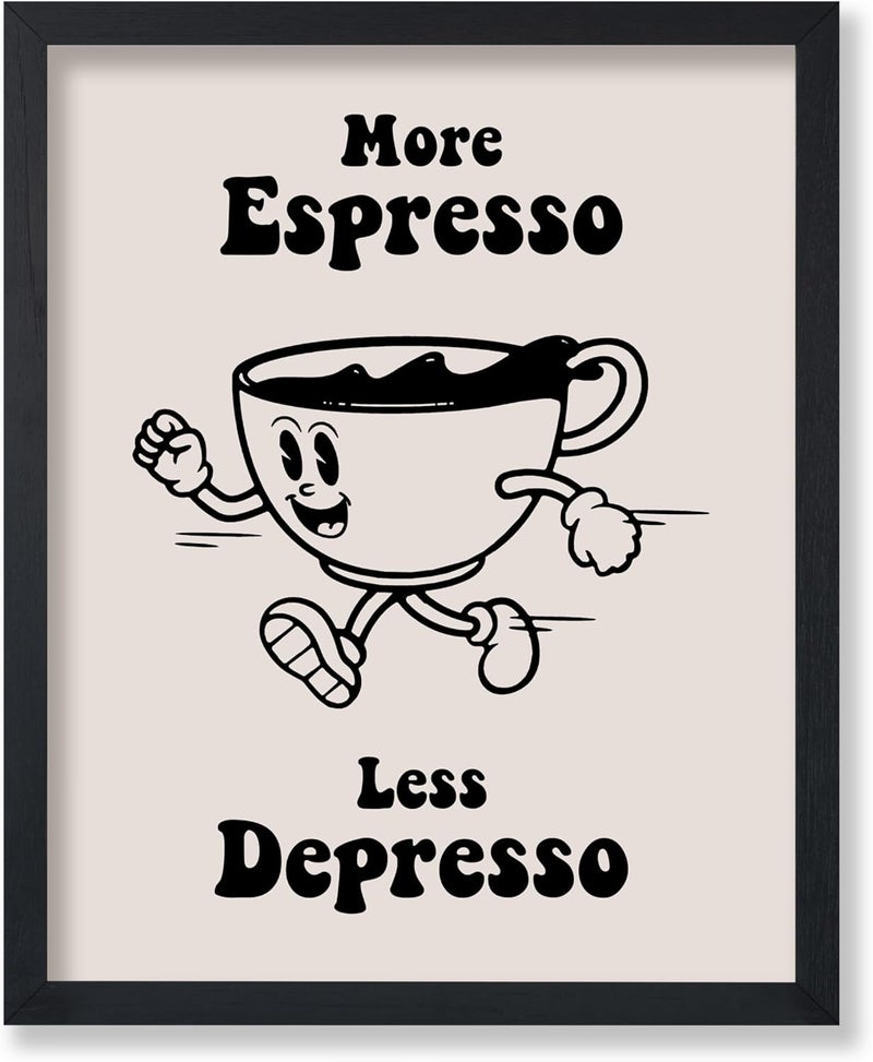 Poster Master More Espresso Less Depresso Poster - Image 1