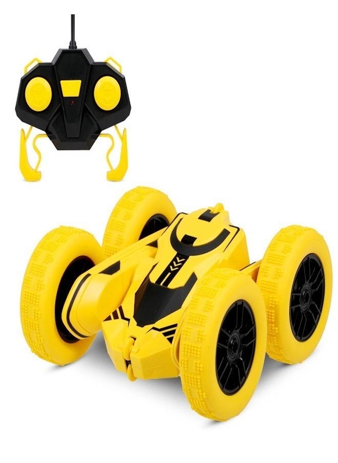fashionhome RC High Speed 360 Degrees Flips Double Sided Rotating Tumbling Stunt Car Toy for Children  - Image 1