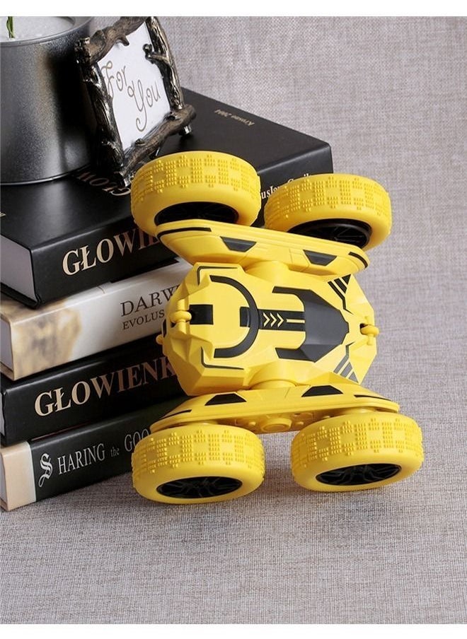 fashionhome RC High Speed 360 Degrees Flips Double Sided Rotating Tumbling Stunt Car Toy for Children  - Image 5