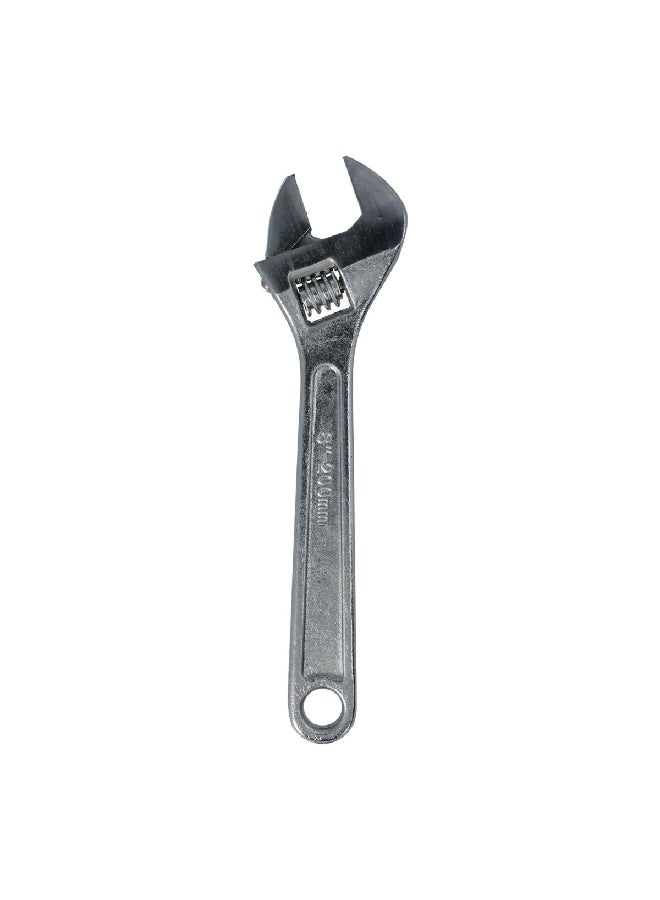 Durable with Comfortable Grip Adjustable Wrench Chrome 8 Inch