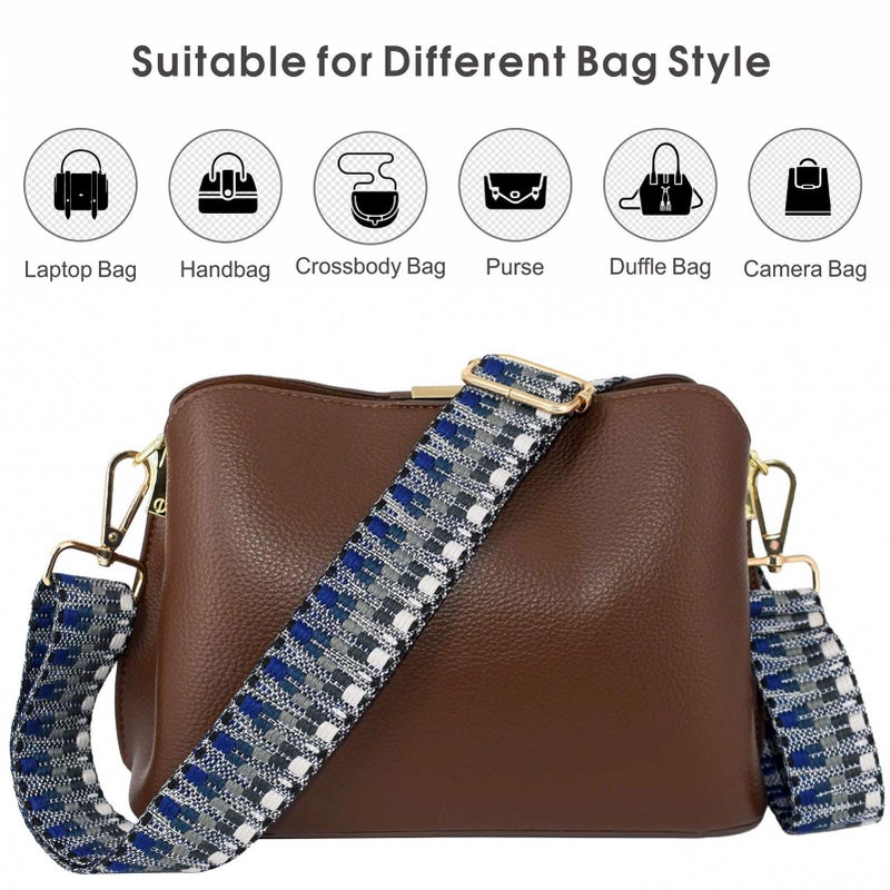 ROYGBCP Wide Purse Strap for Crossbody Handbag Replacement Bag Straps, Shoulder Strap Adjustable Crossbody Straps for Handbag - Image 3