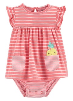 Carter's Pineapple Patch Striped Bodysuit Dress - Pink - pzsku/ZEE155C4A0030950B3762Z/45/_/1732027189/fe748db9-c895-49a1-ba2a-aa4aa9ec2abb