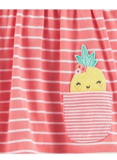 Carter's Pineapple Patch Striped Bodysuit Dress - Pink - pzsku/ZEE155C4A0030950B3762Z/45/_/1732027190/e485e376-89f0-4de0-97c0-ab7e951d2ace