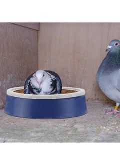 Toddmomy Toddmomy 2 Sets Pigeon Nest Egg Nest Pigeon Breeding Nest Dove Mat Pigeon Nest Supply Birds Cages Parakeet Bird Cage White Plastic Eggs Bird Nest Hut Bird Liner Egg Bowl Homing Pigeon Coir  - Image 2