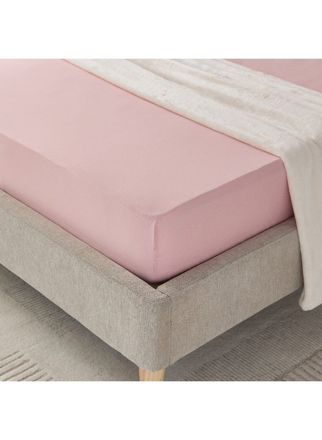 Home Box شريحة سرير مزدوج قطن أساسية 120 x 200 x 36 سم - Image 1