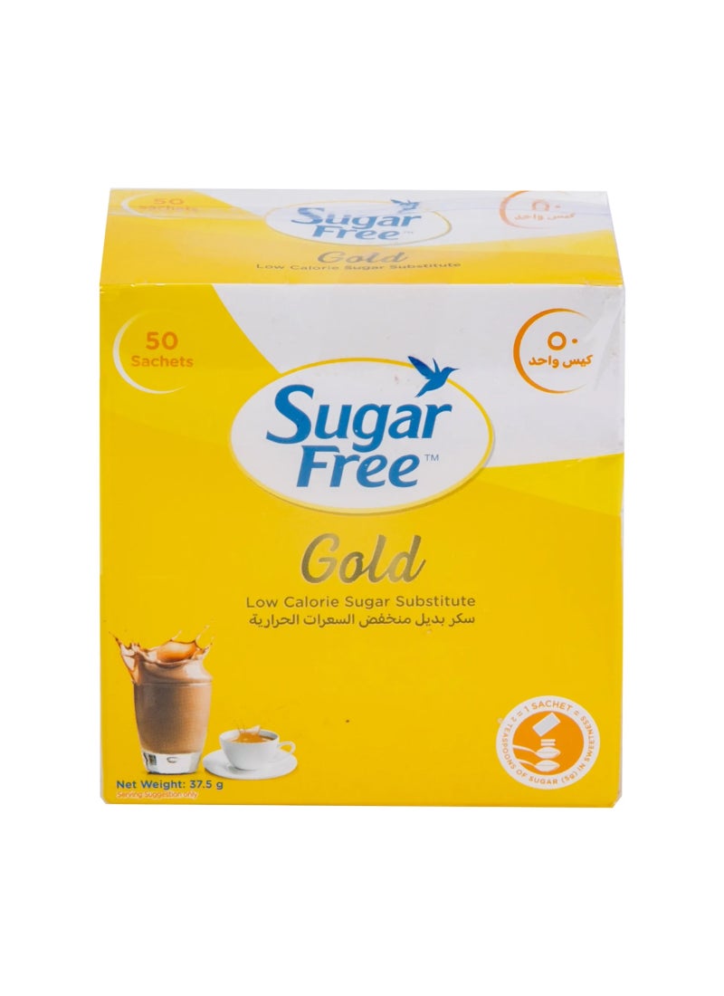 Sugar Free Sweetener 50 Sachets 37.5g - Image 1