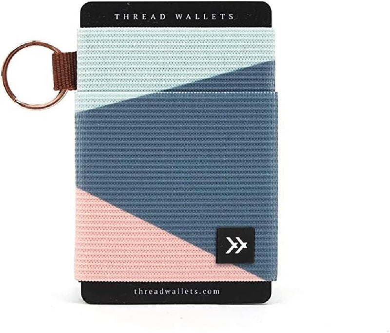 Thread Wallets محفظة حامل بطاقات فائق النحافة للرجال والنساء (خط رفيع، مقاس واحد) - Image 1