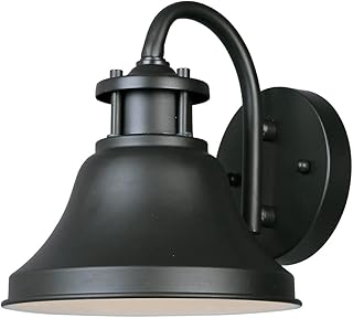 Designers Fountain DESIGNERS FOUNTAIN Designers Fountain 31311-BZ Bayport Outdoor Wall Lantern Sconce, 7.75in H, Bronze  - Image 1