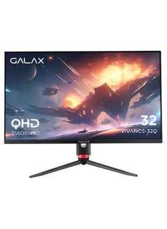 32 inch Gaming Monitor, QHD(2560 X 1440), IPS Display, 165Hz Refresh Rate, 1ms Response Time, NVIDIA G-Sync Technology, Borderless