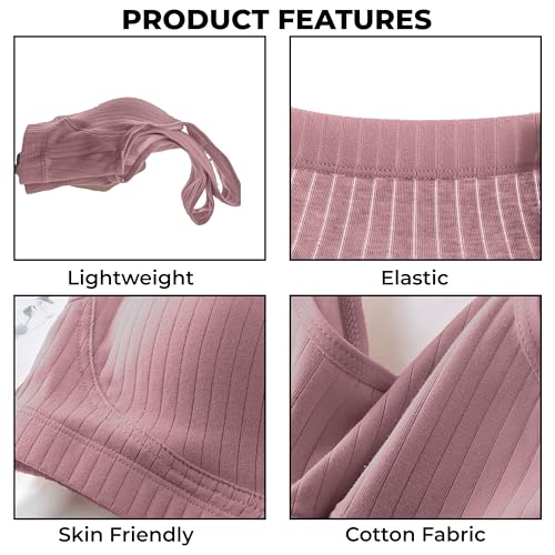 Bembika Maternity Bra Baby Feeding Bra, Stylish Nursing Bra for Mother Perfect Maternity Bras for Women Nursing and Maternity Bras -(Deep Purple XL) - Image 4