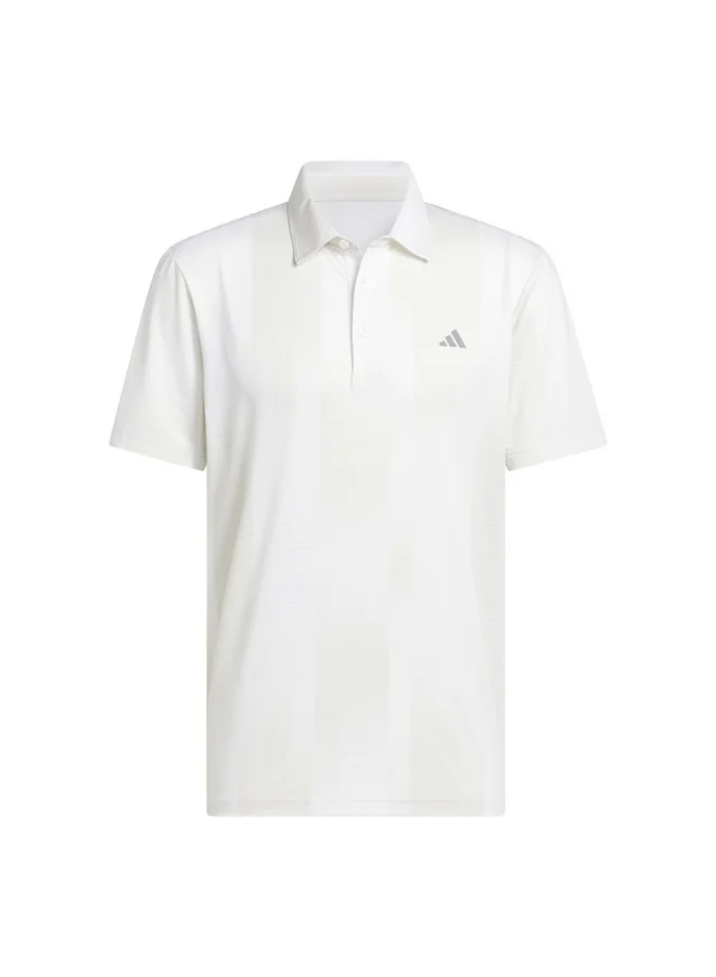 Adidas Adidas Ult Radiant Prt White Polo Shirt (Short Sleeve) Polo Shirts For Men