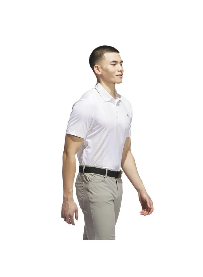 Adidas WHITE/ALUMIN Ultimate365 Mesh Radiant Print Polo Shirt for Men | Best Price UAE