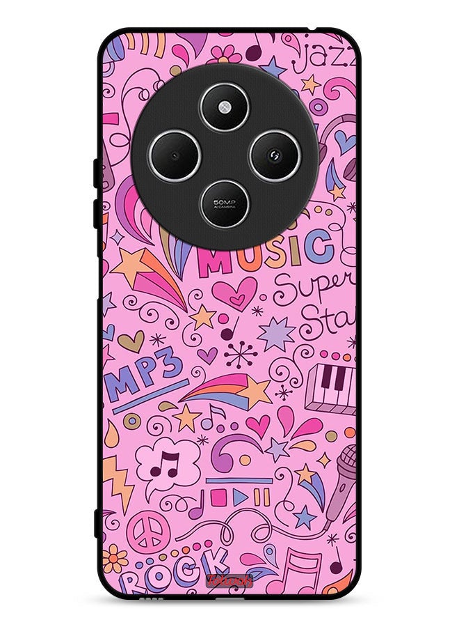 Tolwak Xiaomi Redmi 14C 4G Protective Case Cover Music Tags - Image 1