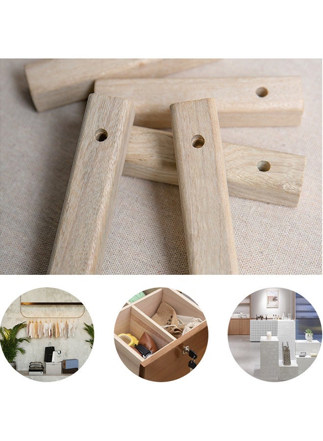 كتل خشبية من خشب الكافور طاردة للحشرات، حماية الملابس 100٪ طبيعية، ملحقات تخزين، منشط للخزائن والأدراج، خالية من المواد الكيميائية، مقاومة للحشرات والعث - Image 4