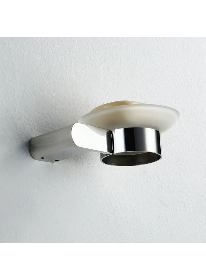 Chrome Wall Mounted 304 Stainless Steel Soap Dish Storage Holder  - Image 3