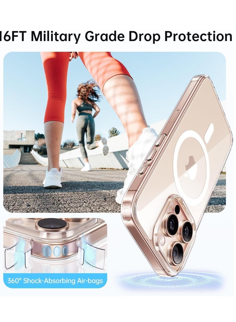 BORTONY iPhone 16 Pro Max Case With MagSafe - Clear - Image 2