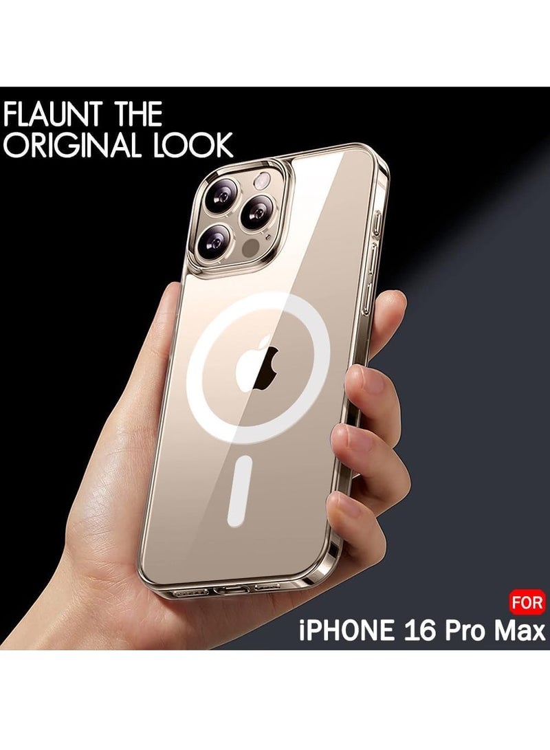 BORTONY iPhone 16 Pro Max Case With MagSafe - Clear - Image 3