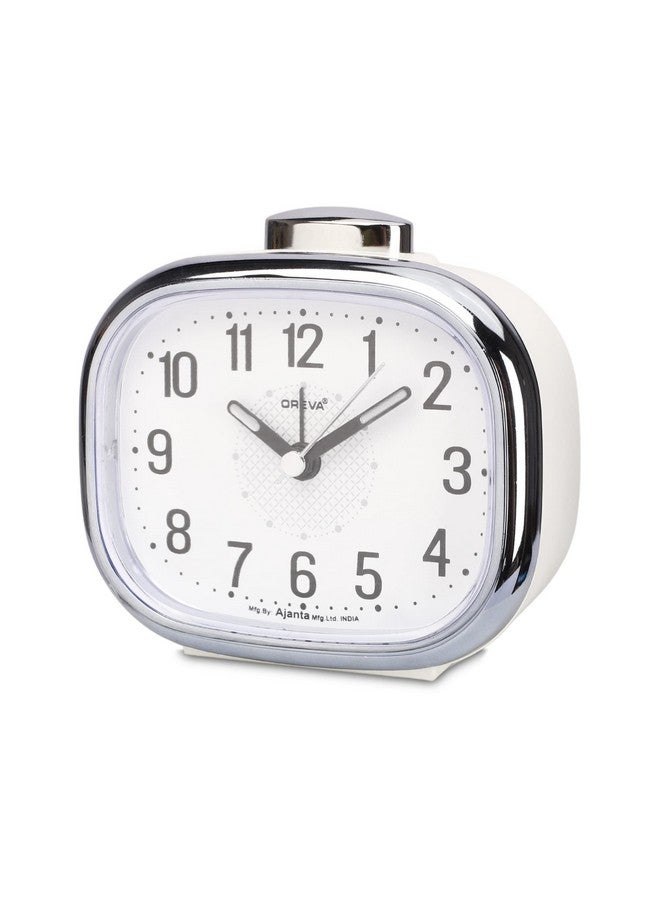 OREVA ساعة منبه طاولة OREVA (لون أسود 10.7 سم × 3.7 سم × 6.3 سم، AA3017) - Image 1