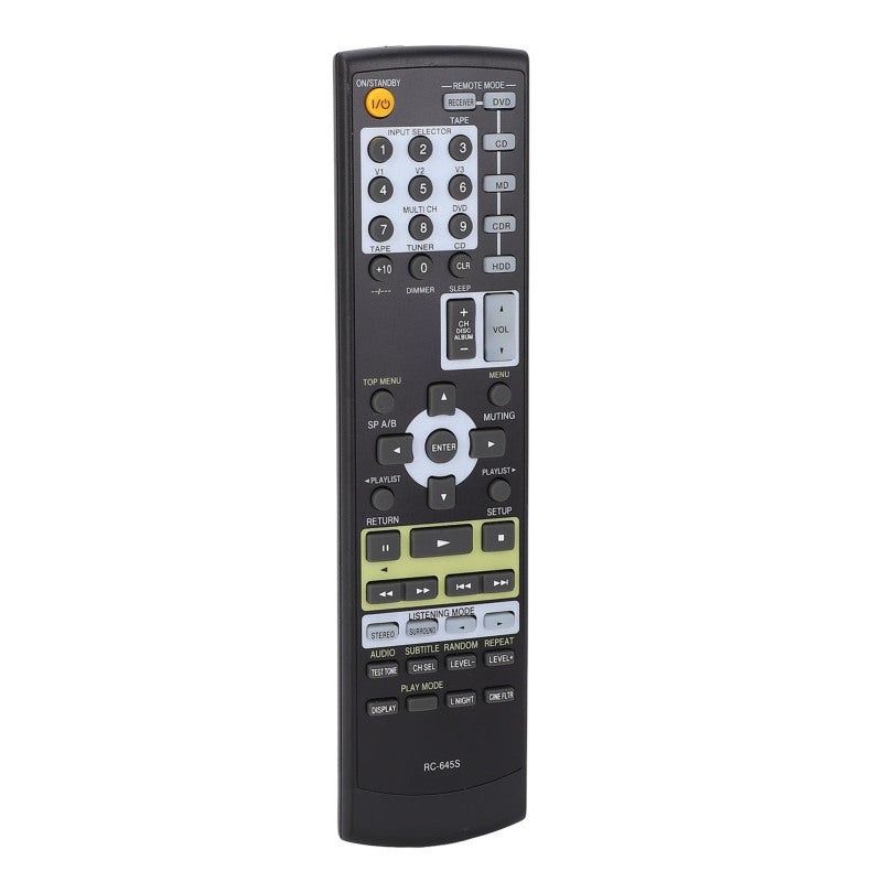 RC-645S AV Receiver Remote Control ABS Material Full Functionality - Replacement Remote for HT-S4100 HT-S700S TX-SR304 - Home Theater Remote for Damaged or Old Remotes - Image 4