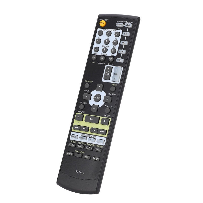 RC-645S AV Receiver Remote Control ABS Material Full Functionality - Replacement Remote for HT-S4100 HT-S700S TX-SR304 - Home Theater Remote for Damaged or Old Remotes - Image 3